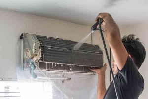 A/C Duct Cleaning.